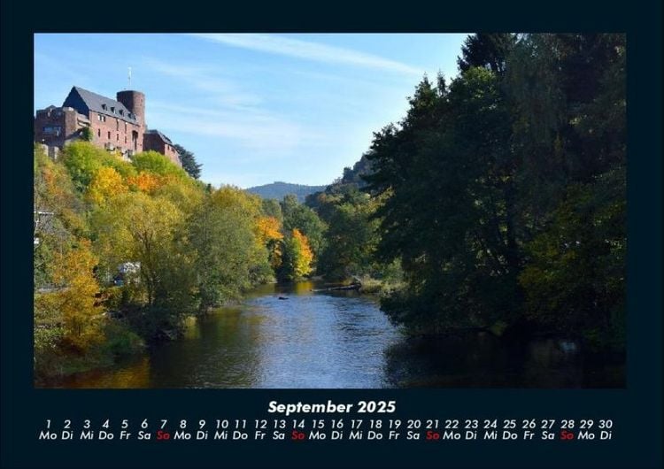 Produktbild: Landschaftskalender 2025 Fotokalender DIN A4