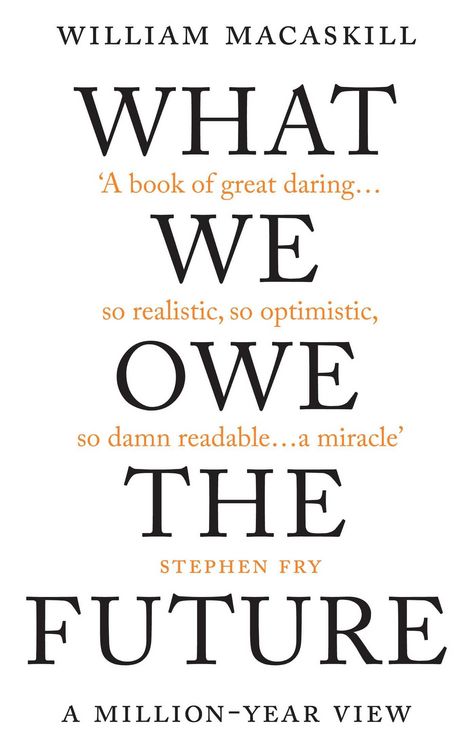 Produktbild: What We Owe The Future