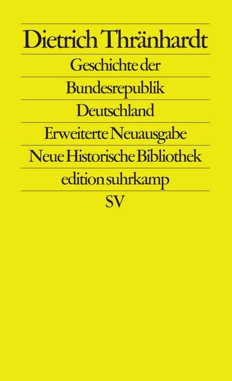 Produktbild: Geschichte der Bundesrepublik Deutschland