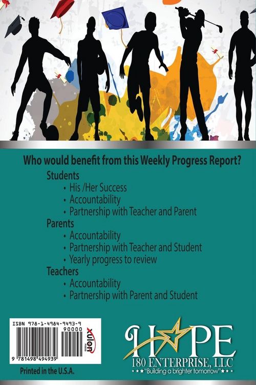 Produktbild: What Parents Need to Know Student Weekly Progress Report Middle/High School