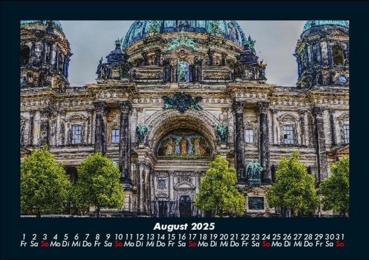 Produktbild: Berlin 2025 Fotokalender DIN A5