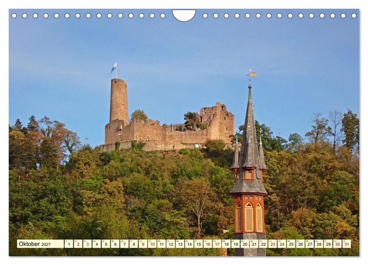 Produktbild: Weinheim im Herzen der Bergstra&szlig;e (Wandkalender 2027 DIN A4 quer), CALVENDO Monatskalender