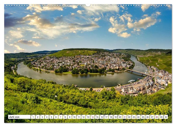 Produktbild: Mosel - Idylle und guter Wein (Wandkalender 2026 DIN A2 quer), CALVENDO Monatskalender