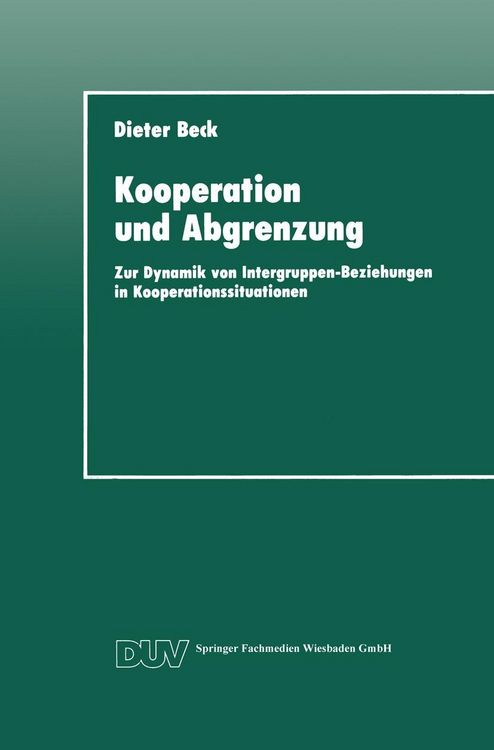 Produktbild: Kooperation und Abgrenzung