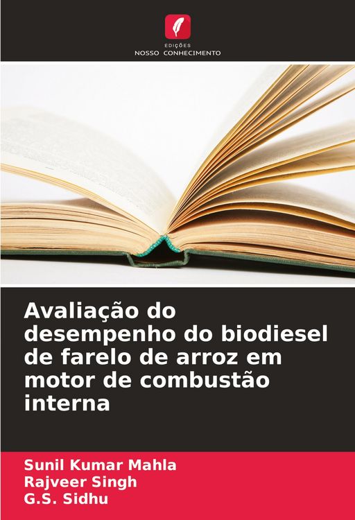 Produktbild: Avalia&ccedil;&atilde;o do desempenho do biodiesel de farelo de arroz em motor de combust&atilde;o interna