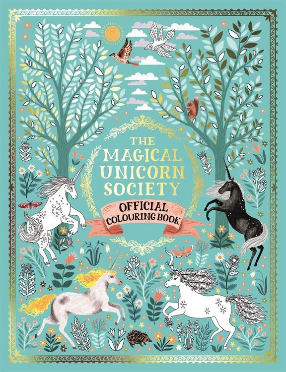 Produktbild: Magical Unicorn Society Official Colouring Book