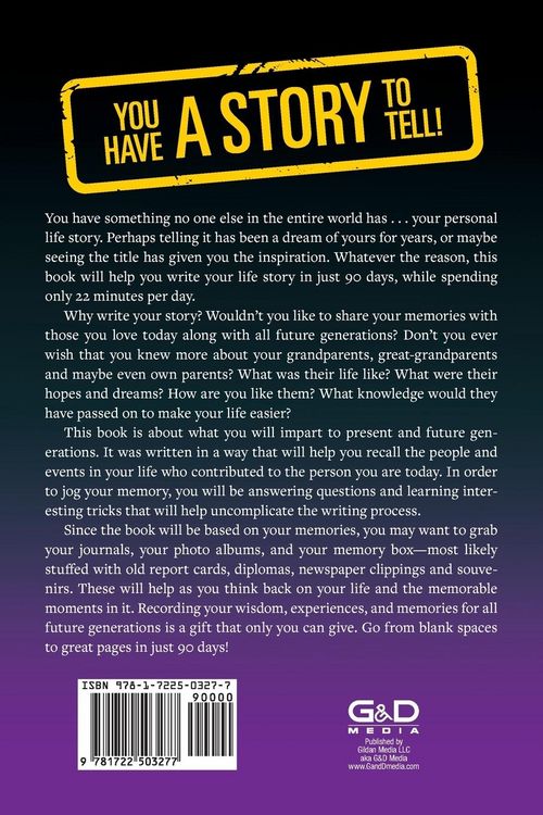 Produktbild: Speed Write Your Life Story