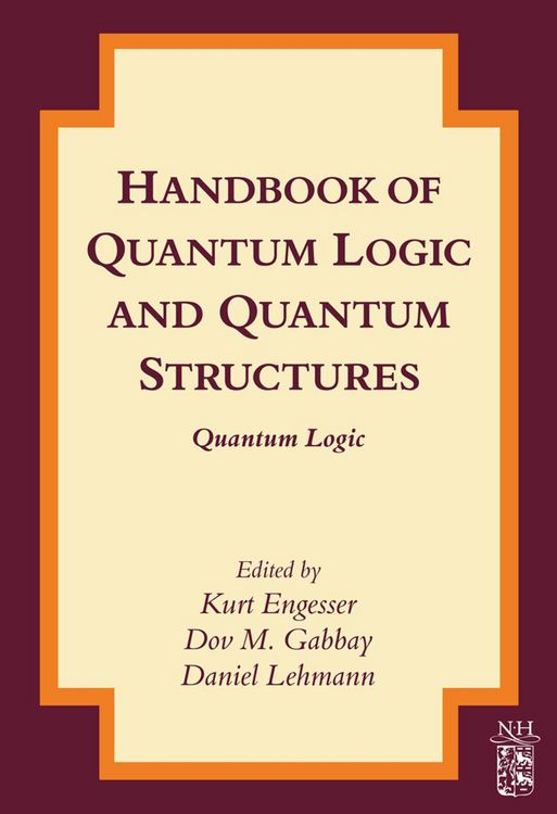 Produktbild: Handbook of Quantum Logic and Quantum Structures
