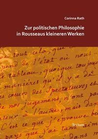 Produktbild: Zur politischen Philosophie in Rousseaus kleineren Werken