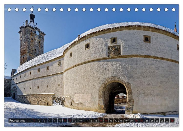 Produktbild: T&uuml;rme und Tore (Tischkalender 2026 DIN A5 quer), CALVENDO Monatskalender