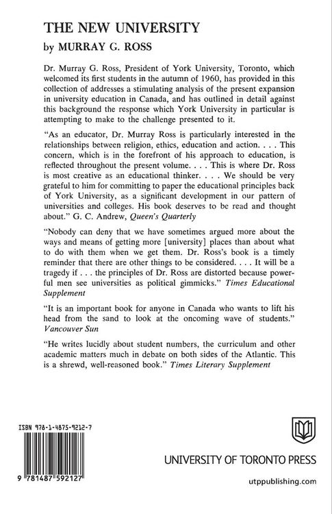 Produktbild: The University and the New World