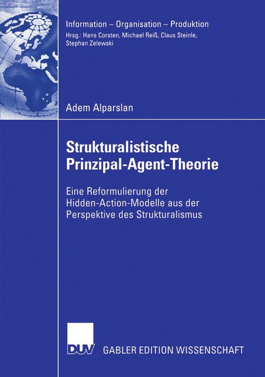 Produktbild: Strukturalistische Prinzipal-Agent-Theorie