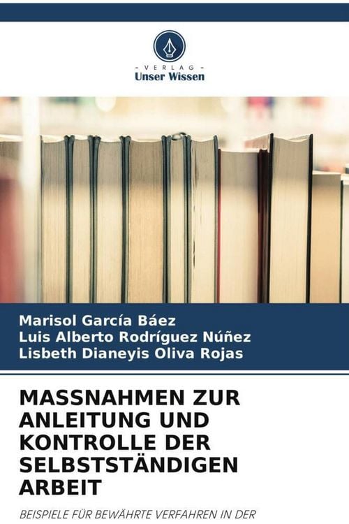 Produktbild: Massnahmen Zur Anleitung und Kontrolle der Selbstst&auml;ndigen Arbeit