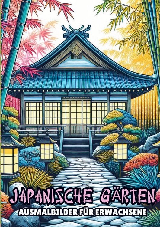 Produktbild: Ausmalbilder f&uuml;r Erwachsene - Japanische G&auml;rten