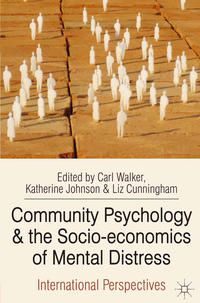 Produktbild: Community Psychology and the Socio-economics of Mental Distress