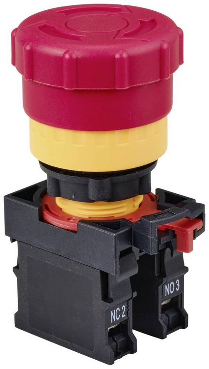 Produktbild: TRU COMPONENTS TC-10091064 ONPOW26-11TSA Not-Aus-Schalter 250V 5A IP40 1St.
