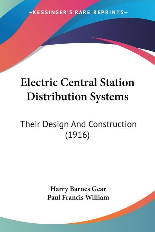 Produktbild: Electric Central Station Distribution Systems