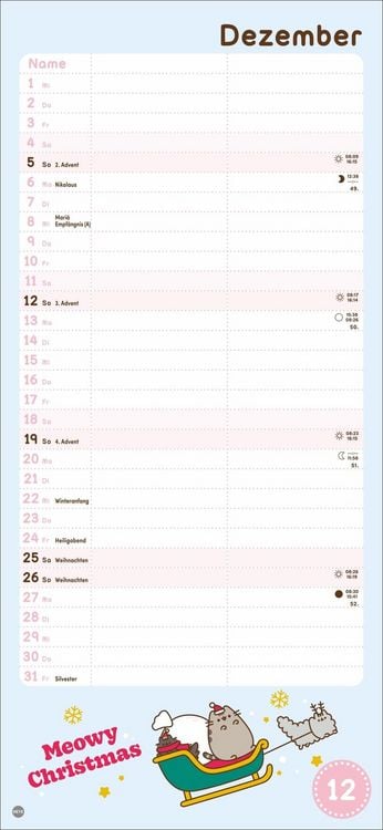 Produktbild: Pusheen Planer f&uuml;r zwei 2027