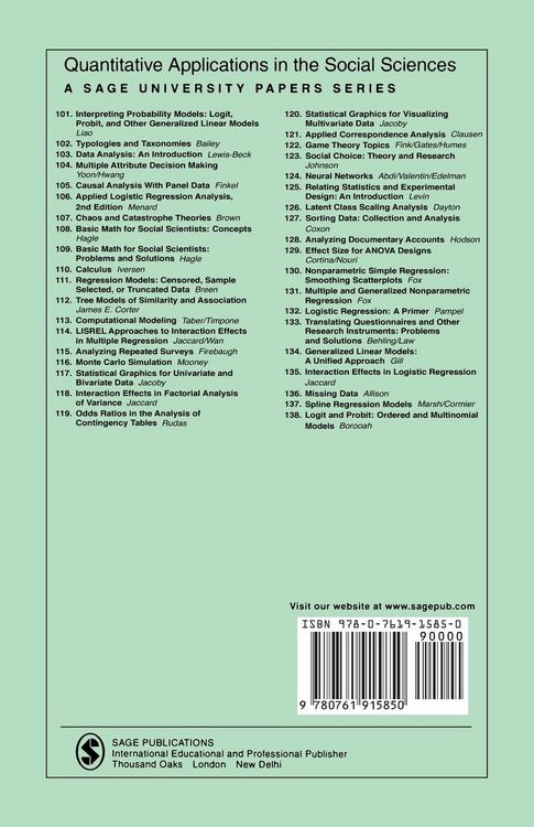 Produktbild: Nonparametric Simple Regression