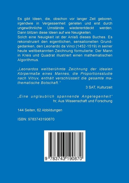 Produktbild: Ich aber quadriere den Kreis ...