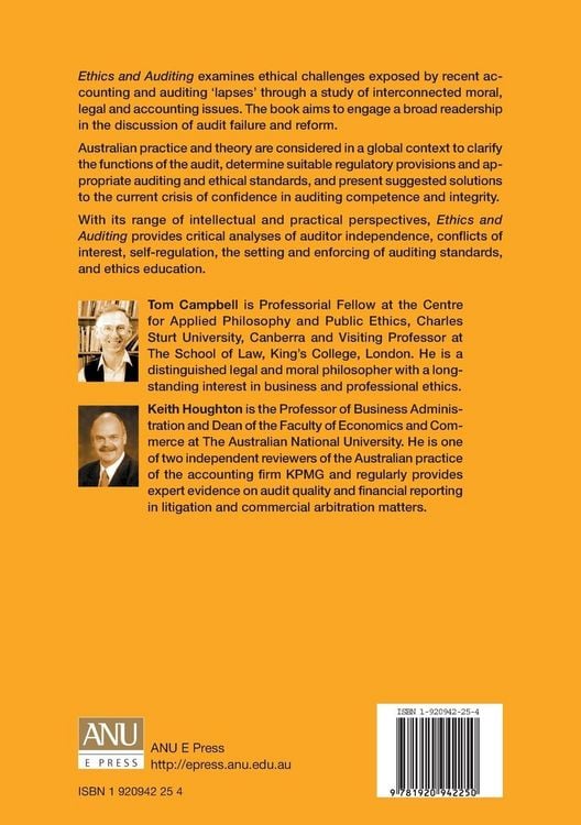 Produktbild: Ethics and Auditing