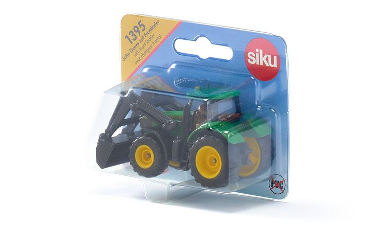 Produktbild: Siku 1395 John Deere mit Frontlader