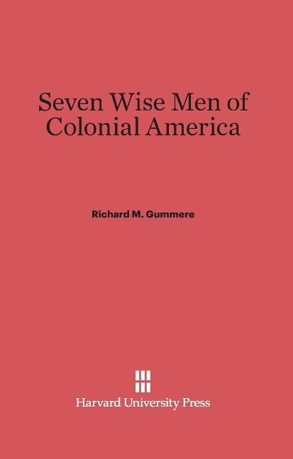 Produktbild: Seven Wise Men of Colonial America