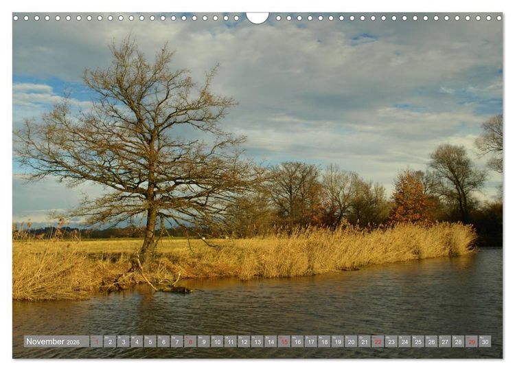 Produktbild: Bezauberndes Ampertal bei Moosburg (Wandkalender 2026 DIN A3 quer), CALVENDO Monatskalender