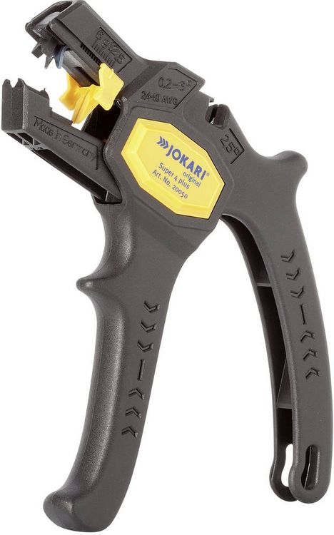 Produktbild: JOKARI Abisolierzange Super 4 Plus Querschnitt 0,2mm&sup2; - 6mm&sup2; AWG24 - AWG10 - 1St&uuml;ck