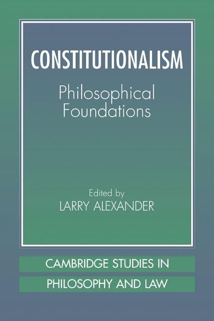 Produktbild: Constitutionalism