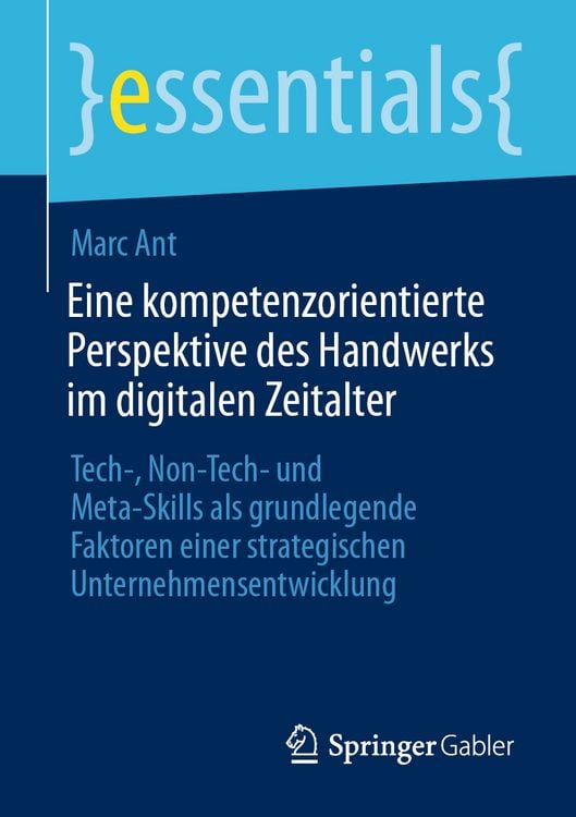 Produktbild: Eine kompetenzorientierte Perspektive des Handwerks im digitalen Zeitalter