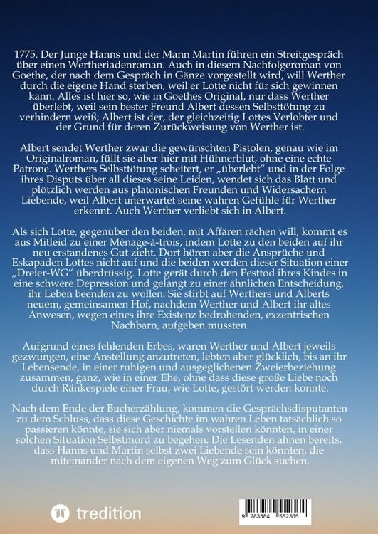 Produktbild: Die Rettung des jungen Werther