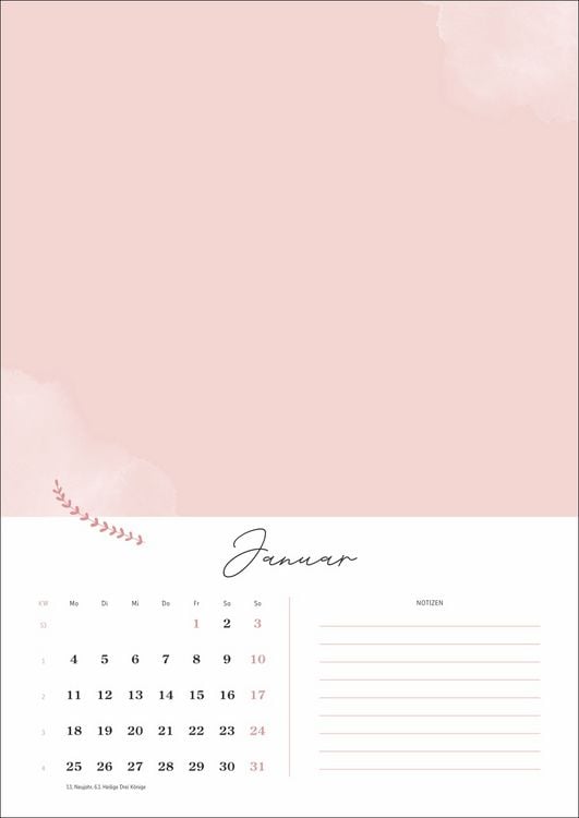 Produktbild: Kreativkalender Gl&uuml;cksmomente A4 2027