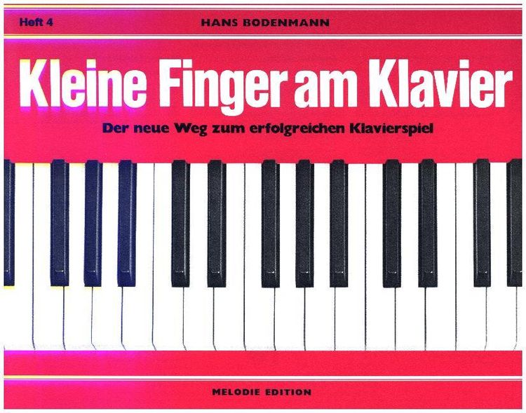 Produktbild: Kleine Finger am Klavier, H.4