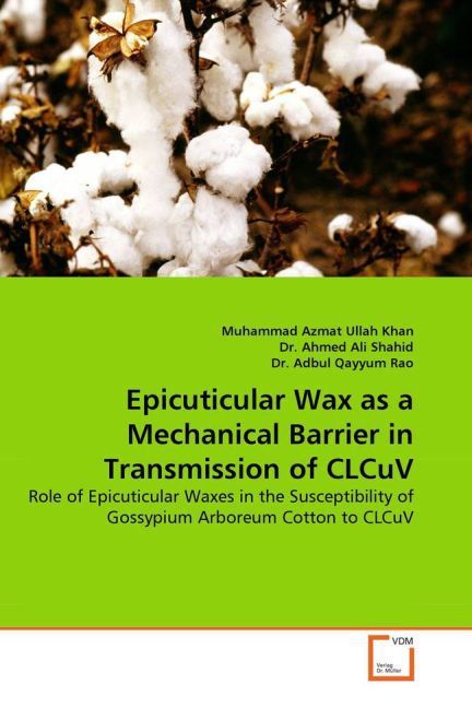 Produktbild: Khan, M: Epicuticular Wax as a Mechanical Barrier in Transmi