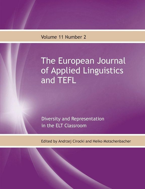 Produktbild: The European Journal of Applied Linguistics and TEFL Volume 11 Number 2