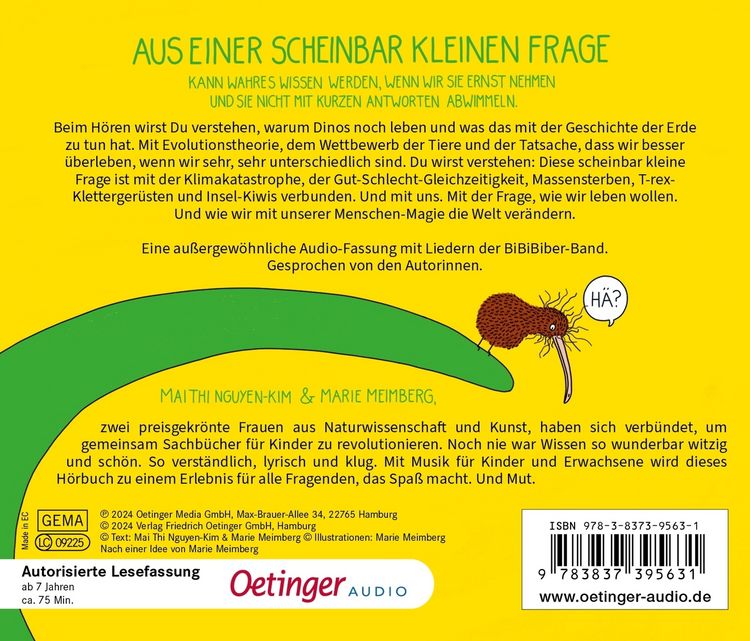 Produktbild: BiBiBiber hat da mal &rsquo;ne Frage. Sind Dinos wirklich alle tot?