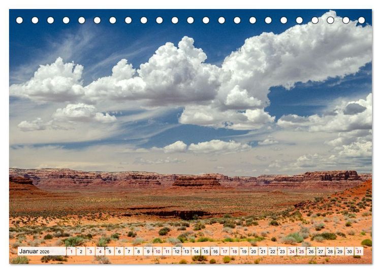 Produktbild: USA: Roadtrip durch die W&uuml;ste (Tischkalender 2026 DIN A5 quer), CALVENDO Monatskalender