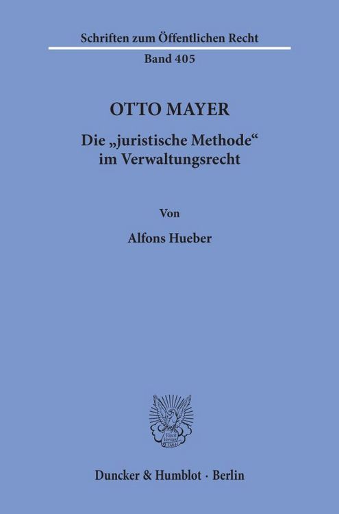 Produktbild: Otto Mayer.