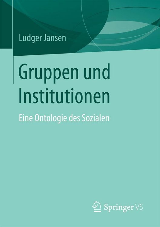 Produktbild: Gruppen und Institutionen