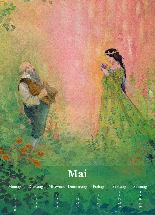 Produktbild: Kinderzimmer-Kalender 2027 &raquo;Hans Christian Andersen&laquo;