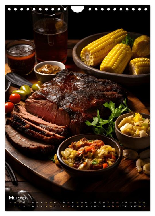 Produktbild: Meat Lovers - K&ouml;stliche Grill Abenteuer (Wandkalender 2026 DIN A4 hoch), CALVENDO Monatskalender