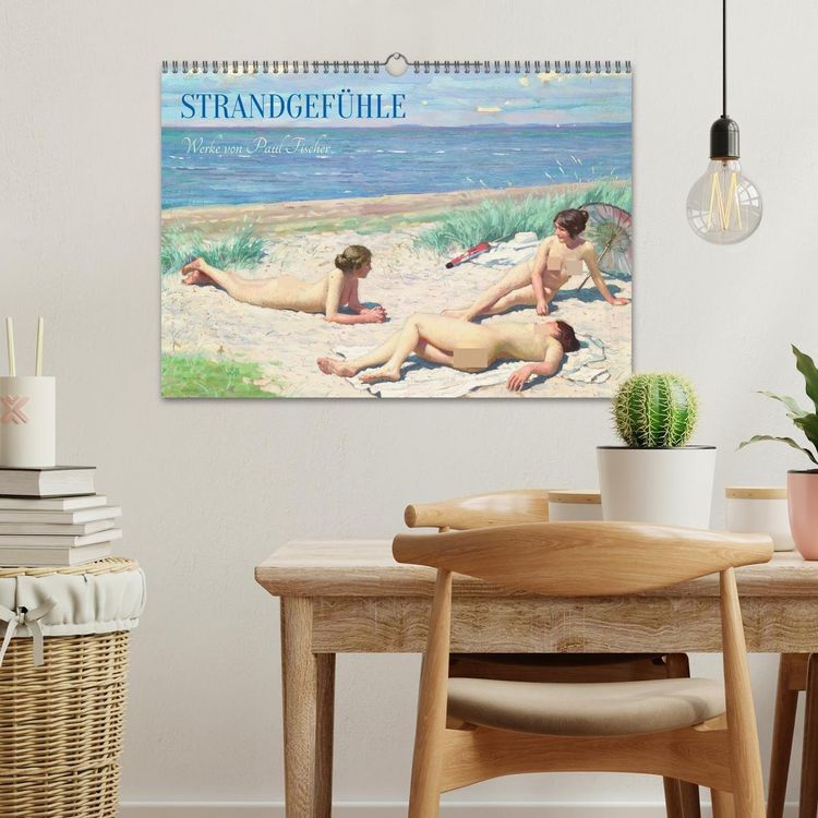 Produktbild: Strandgef&uuml;hle (Wandkalender 2026 DIN A3 quer), CALVENDO Monatskalender