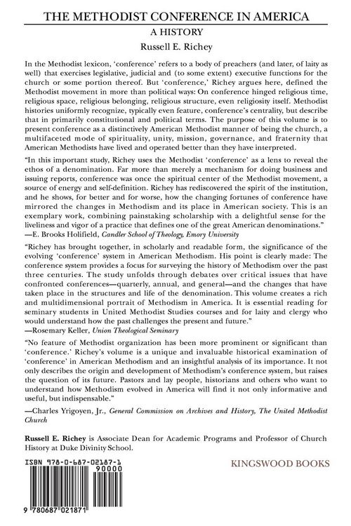 Produktbild: The Methodist Conference in America