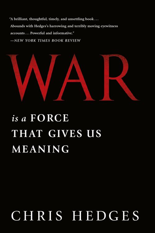 Produktbild: War is a Force That Gives Us Meaning