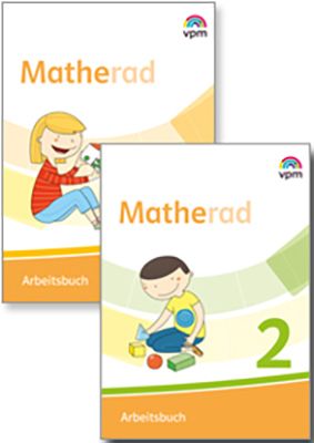Produktbild: Matherad 1/2. Arbeitsbuch (Paket) Klasse 1/2