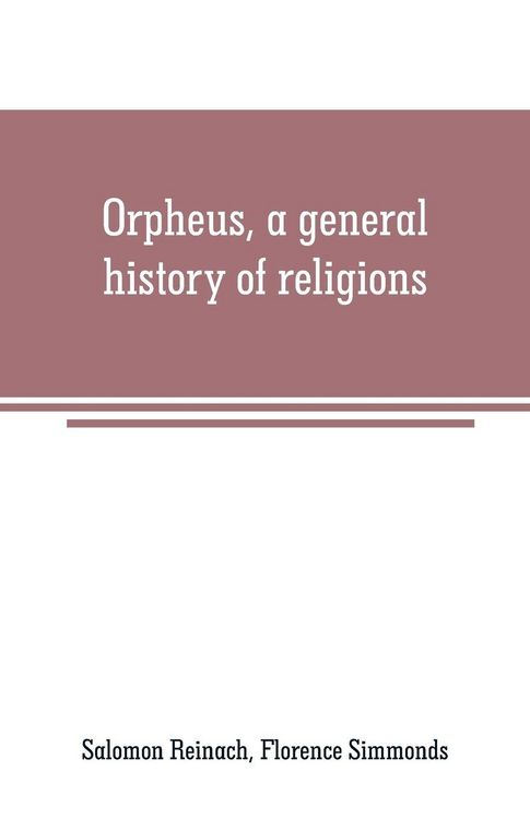 Produktbild: Orpheus, a general history of religions
