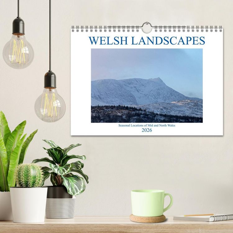 Produktbild: Welsh Landscapes (Wall Calendar 2026 DIN A4 landscape), CALVENDO 12 Month Wall Calendar
