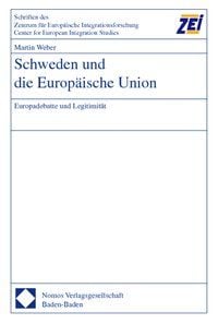 Produktbild: Schweden und die Europ&auml;ische Union