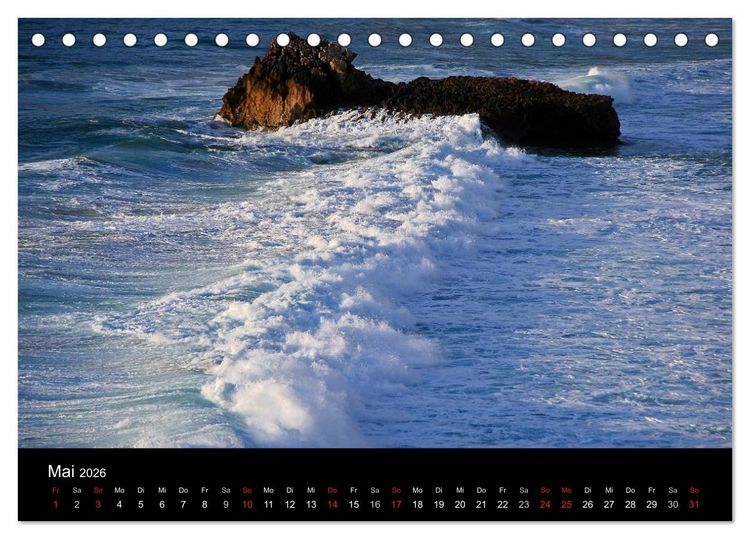 Produktbild: Zauber der Algarve (Tischkalender 2026 DIN A5 quer), CALVENDO Monatskalender